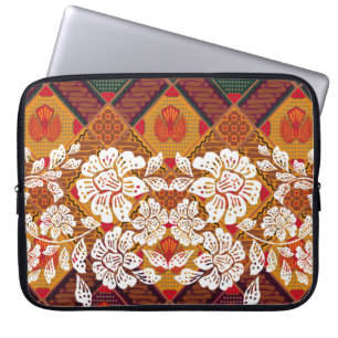 Capa Para Notebook Motivos batidos indonésios com planta muito distin
