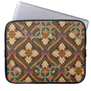 Capa Para Notebook Motivos batidos indonésios com um plano muito dis