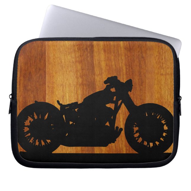 Capa Para Notebook moto, estilo country (Frente)
