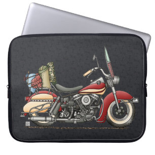 Capa Para Notebook Motocicleta bonito