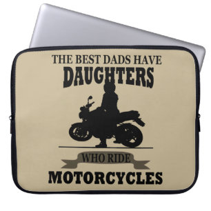 Capa Para Notebook motocicleta da melhor filha de pais
