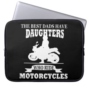 Capa Para Notebook motocicleta da melhor filha de pais