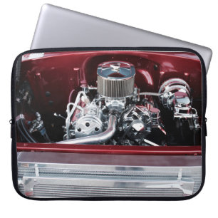 Capa Para Notebook Motor de Carro Clássico
