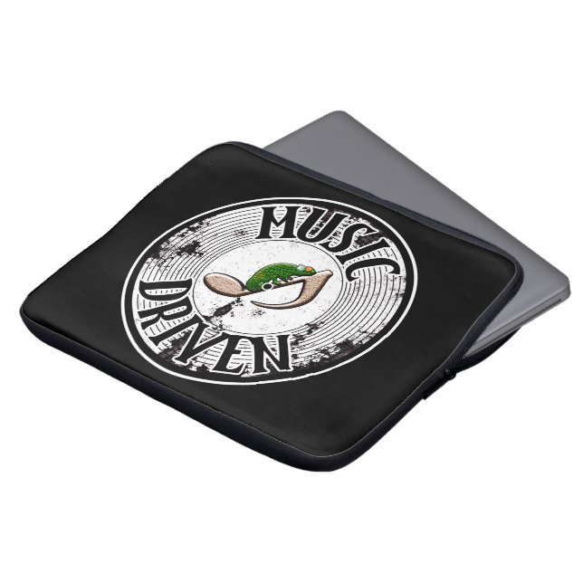 Capa Para Notebook Movido por música (Frente Topo)