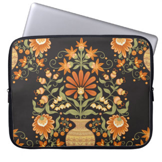 Capa Para Notebook Mughal Fantasy: Opulência Refletora Floral