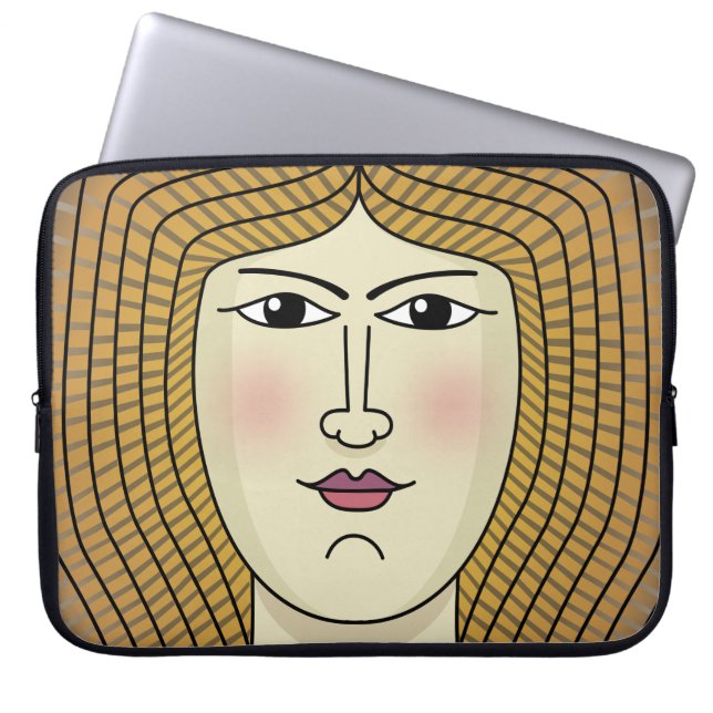 Capa Para Notebook Mulher (Frente)