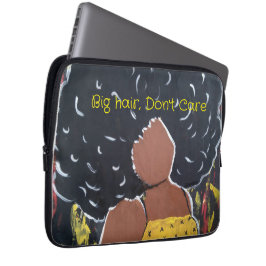 Capa Para Notebook Mulher africana Rhonda Patton Cabelo grande