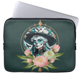 Capa Para Notebook Mulher espantosa com uma espantosa maquiagem do cr