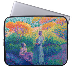 CAPA PARA NOTEBOOK MULHERES À BEIRA MAR PINTURA
