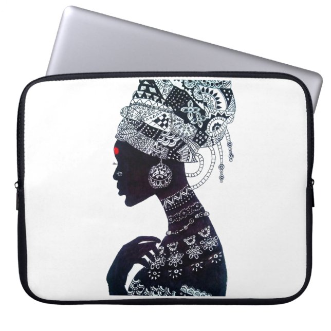 Capa Para Notebook Mulheres Tribais Design (Frente)