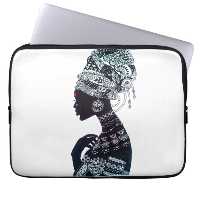 Capa Para Notebook Mulheres Tribais Design (Frente)
