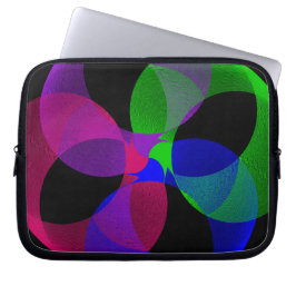 Capa Para Notebook Multi Color Geometric Fusion Electronics Bag