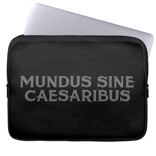 Capa Para Notebook Mundus Sine Caesaribus (Frente)