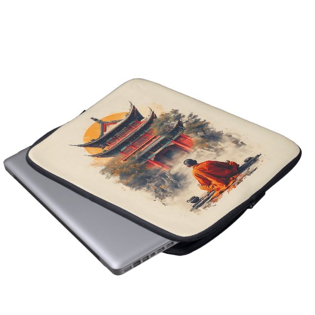 Capa Para Notebook Murmurios da Pagoda (Frente Inferior)