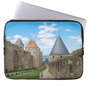 Capa Para Notebook Muros medievais de Carcassonne