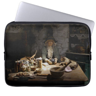 Capa Para Notebook Museu da Cozinha da Bruxa Branca, Feitiçaria & MAG