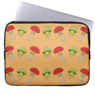 Capa Para Notebook Mushroom Hunter Mushroom E medusas