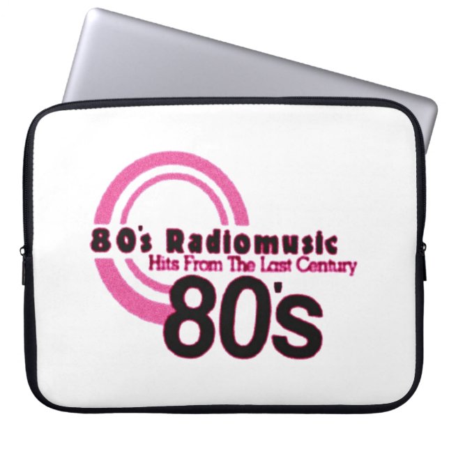 Capa Para Notebook Música de rádio anos 80 (Frente)