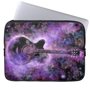 Capa Para Notebook Música de Violão Romântica - Som de Magia