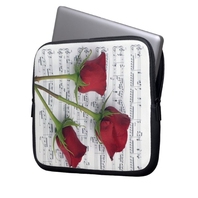 Capa Para Notebook Música dos rosas (Frente Esquerda)