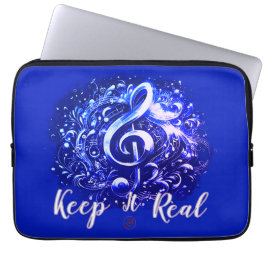 CAPA PARA NOTEBOOK MÚSICA - SEJA AUTÊNTICA