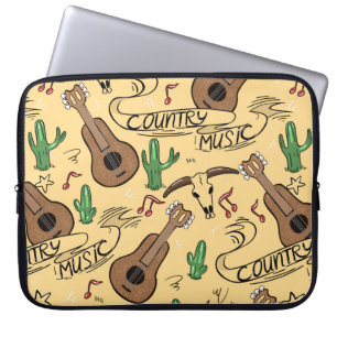 Capa Para Notebook Música sertaneja sem descontinuidades com guitarra
