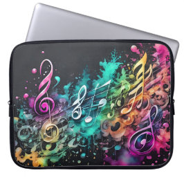 Capa Para Notebook musique graffiti