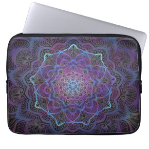 Capa Para Notebook Mystic Bloom Mandala