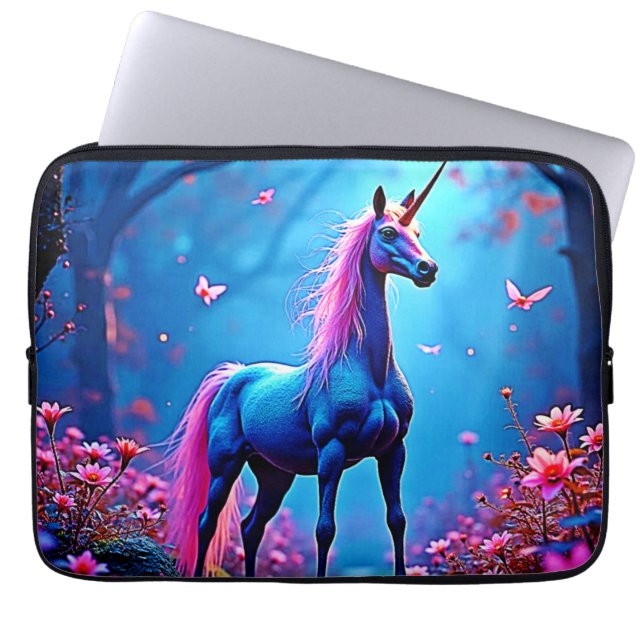 Capa Para Notebook Mystical Fantasy Unicorn Art (Frente)