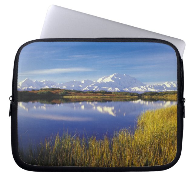 Capa Para Notebook NA, EUA, Alasca, Parque Nacional Denali, Mt. McKin (Frente)