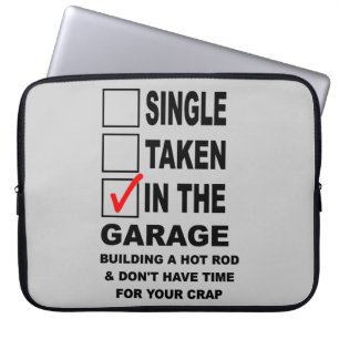 CAPA PARA NOTEBOOK NA GARAGEM QUE CONSTRÓI UM HOT ROD