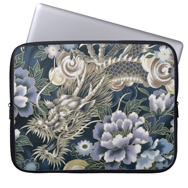 Capa Para Notebook Na moda Asiático Dragão - Bolsa de laptop de Padrã (Frente)