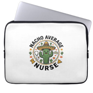 Capa Para Notebook Nacho Average Nurse Cactus Fiesta Camisa Design_1
