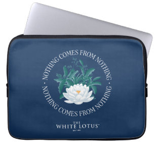 Capa Para Notebook Nada Vem Do Nada - O Lotus Branco