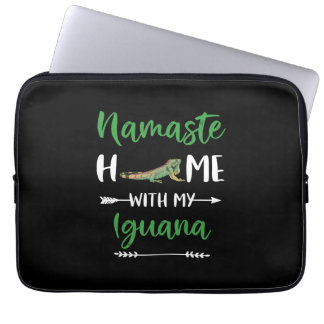 Capa Para Notebook Namaste Casa Com Minha Iguana Funny Iguana Iguana