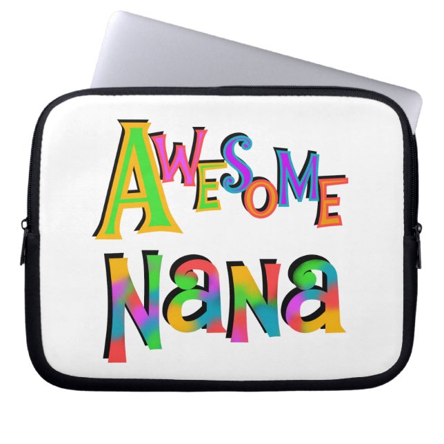 Capa Para Notebook Nana T-shirts e presentes incríveis (Frente)