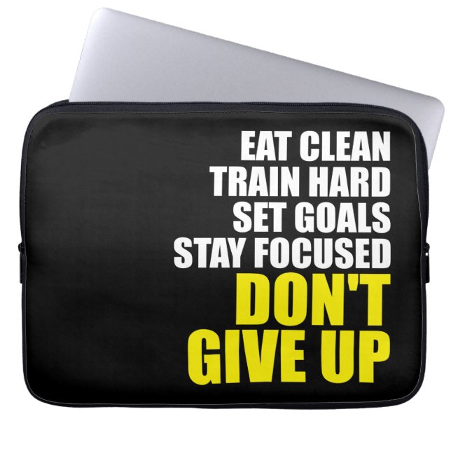 Capa Para Notebook Não desistir - Ativar Motivação (Frente)