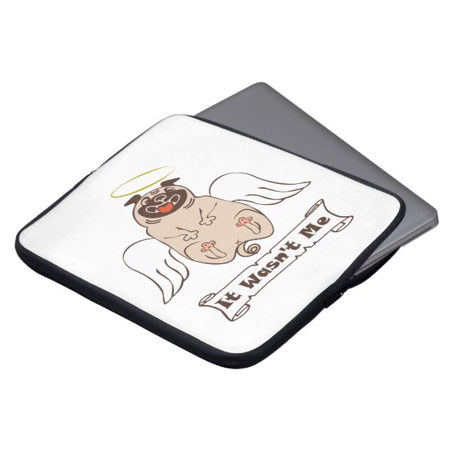 Capa Para Notebook Não foi uma citação engraçada do meu anjo (Frente Topo)