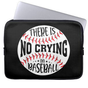 Capa Para Notebook Não Há Choro No Beisebol