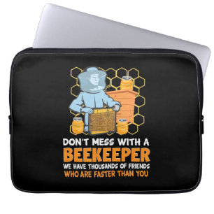 Capa Para Notebook Não Se Mestione Com Um Apicultor