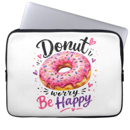 Capa Para Notebook Não se Preocupe Seja Feliz
