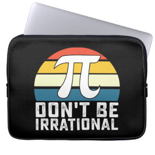Capa Para Notebook Não seja matemática irracional no Pi Day