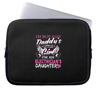 Capa Para Notebook Não só Pai garotinha, sou um dote de eletricista
