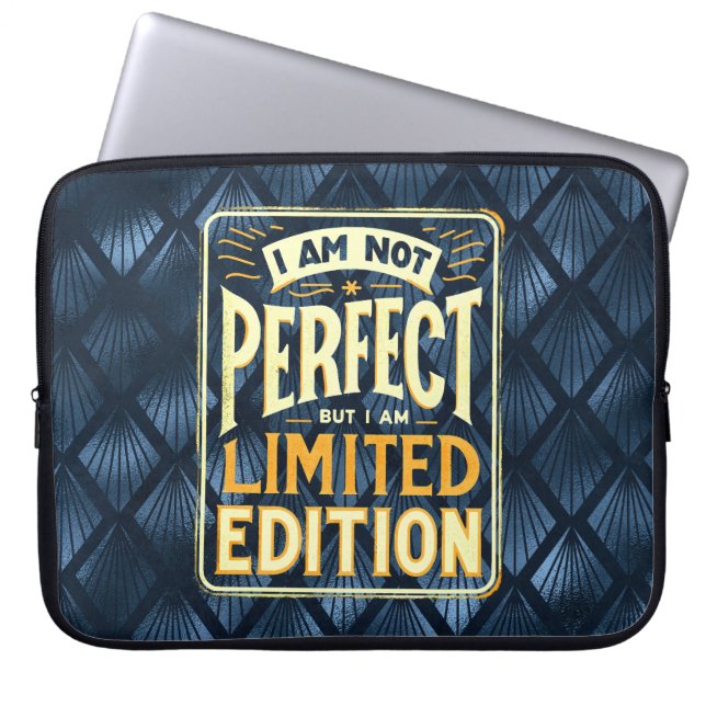 Capa Para Notebook Não sou perfeito, sou motivacional de edição limit (Frente)