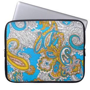 Capa Para Notebook Narrador, preto, islâmico, psicodélico, colorido