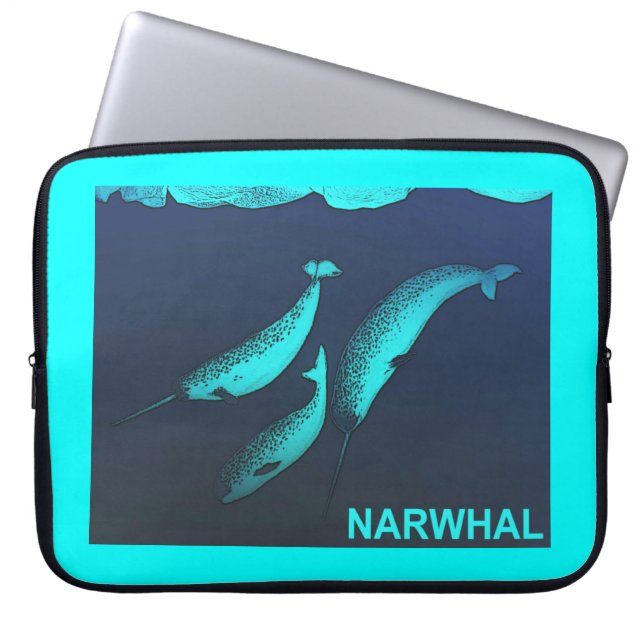 Capa Para Notebook Narwhal (Frente)
