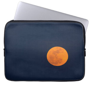 Capa Para Notebook Nascer da Lua da Super Lua Savannah, Geórgia