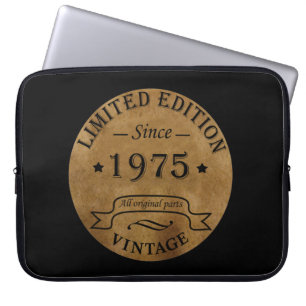 Capa Para Notebook Nascer de aniversário de 1975