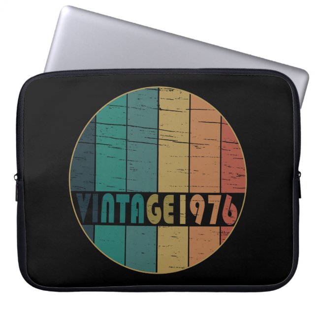 Capa Para Notebook Nascer de aniversário de 1976 (Frente)