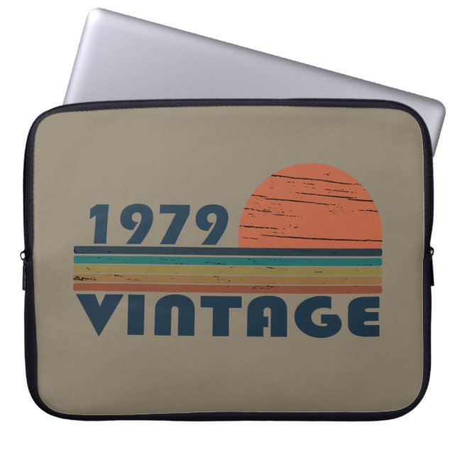 Capa Para Notebook Nascer de aniversário de 1979 (Frente)